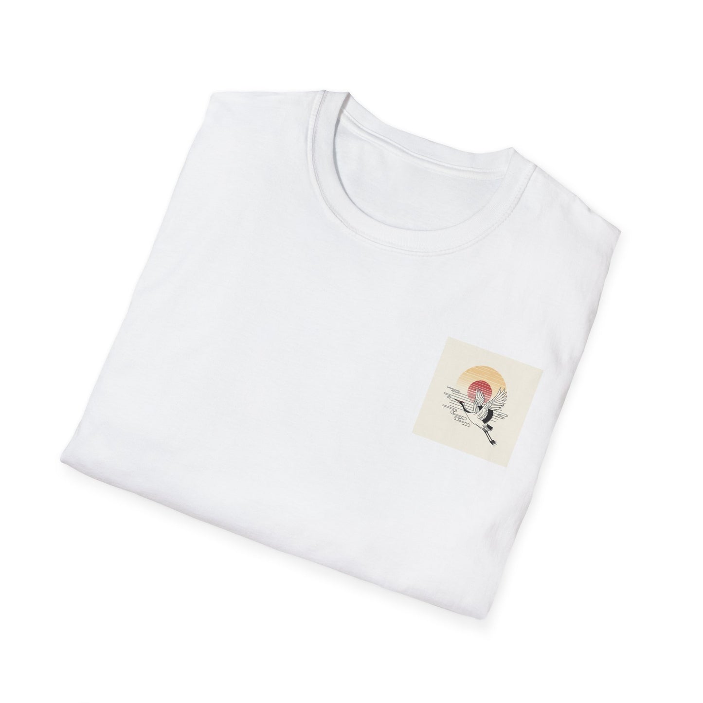 Japanese Landscape T-Shirt — Sakura, Mount Fuji & City Sunset Graphic Tee