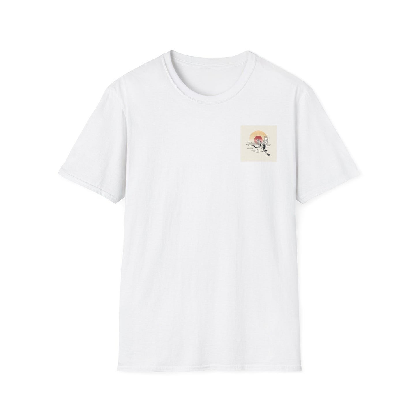 Japanese Landscape T-Shirt — Sakura, Mount Fuji & City Sunset Graphic Tee