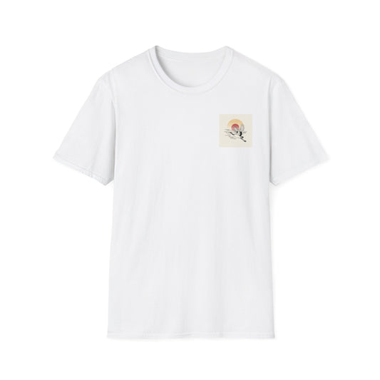 Japanese Landscape T-Shirt — Sakura, Mount Fuji & City Sunset Graphic Tee